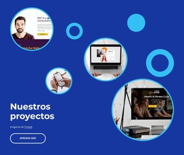 Producimos Productos Digitales Que Sorprenden.: Plantilla De Página Web HTML