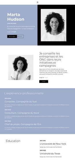 La Voie Numérique – Maquette De Site Web Prête À L'Emploi