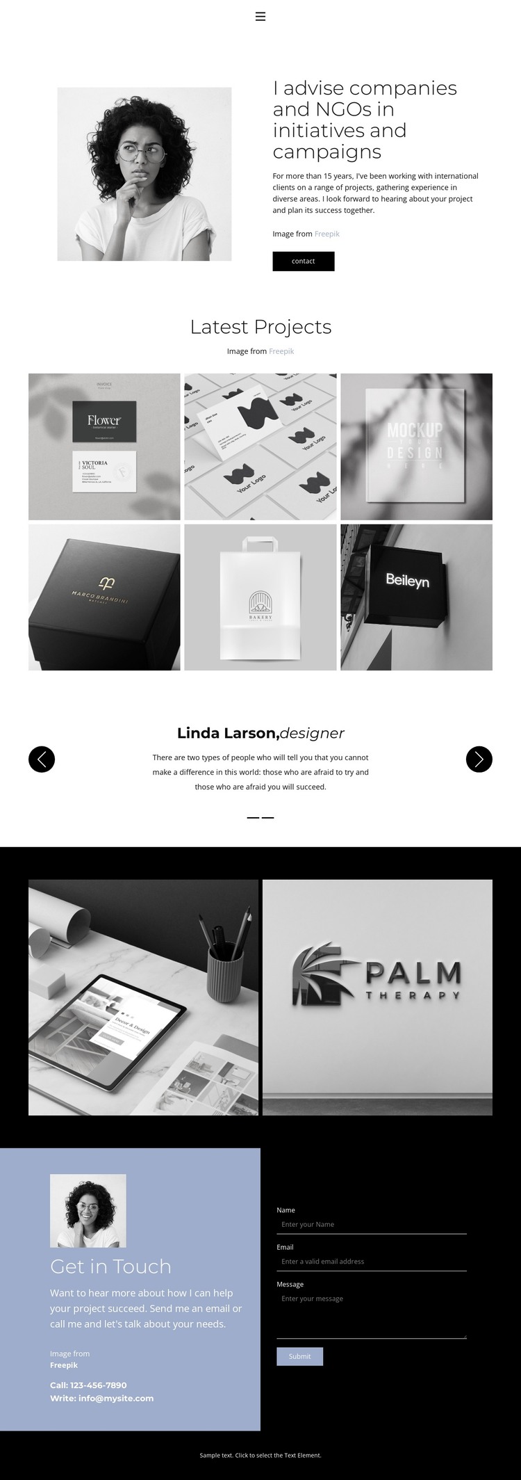 Opportunity to make a change HTML Template
