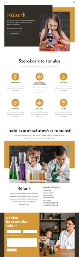 Szórakoztató Tanulás #Website-Templates-Hu-Seo-One-Item-Suffix