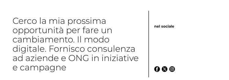 Alla ricerca della mia vittoria Modelli di Website Builder