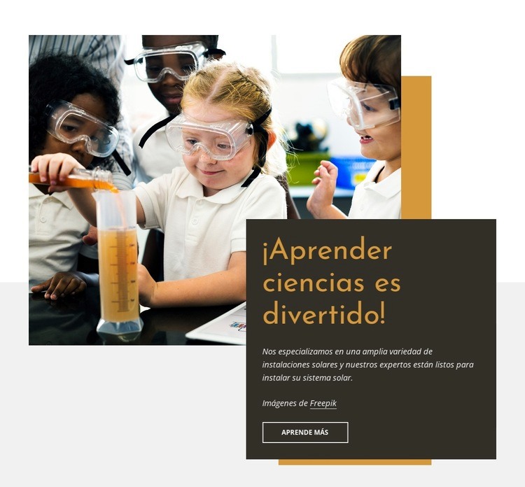 Explora algunos experimentos locos en nuestra ciencia para niños Diseño de páginas web