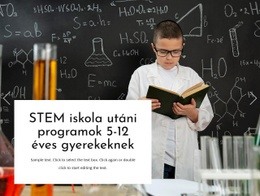 Iskola Utáni Programok – Weboldal Tervezés