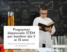 Programmi Di Doposcuola - Modello HTML5 Reattivo