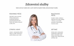 Dětská Medicína Šablona Flexbox