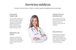 Medicina Pediátrica: Página De Destino Lista Para Usar