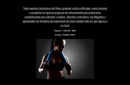 Aterrizaje HTML Para Fitness, Nutrición Y Atención Plena