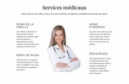 Médecine Pédiatrique - Conception De Site Moderne