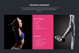 Maquette De Site Web Exclusive Pour Force Et Stabilité Du Noyau