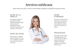 Médecine Pédiatrique – Modèle Web Moderne