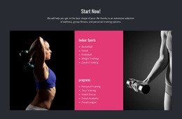 Premium Html Code For Core Strength And Stability