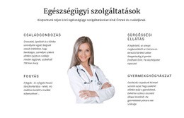 Gyermekgyógyászat – Modern Websablon