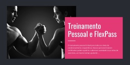 Pacotes De Programação De Fitness Bootstrap HTML