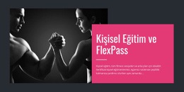 Fitness Programlama Paketleri Için Çok Amaçlı Web Sitesi Tasarımı