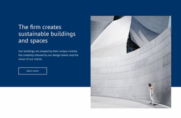 Building Sustainable Spaces - HTML Maker