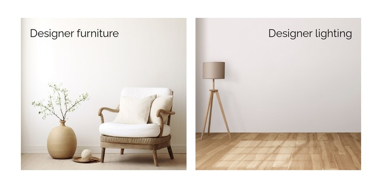 We believe that living spaces CSS Template