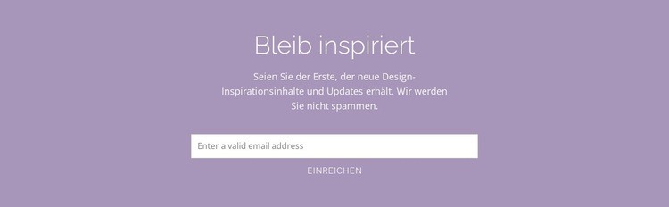 Funktional und atemberaubend HTML5-Vorlage