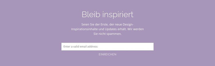 Funktional und atemberaubend Website-Vorlage