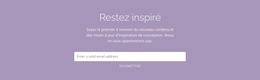 Fonctionnel Et Époustouflant : Modèle De Site Web Simple