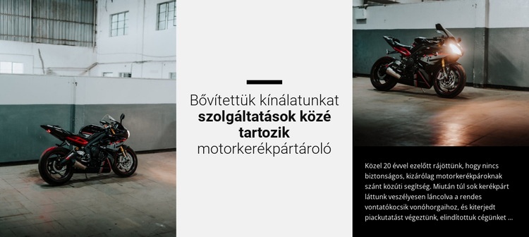 Mindent a motorkerékpárokról Sablon