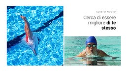 Club Di Nuoto Sportivo - Miglior Design Del Sito Web