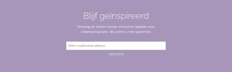 Functioneel en verbluffend Website mockup