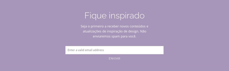 Funcional e deslumbrante Modelo de site