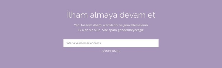 İşlevsel ve çarpıcı Web sitesi tasarımı