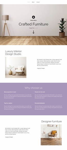 The Place Where You Life - Responsive Website Template