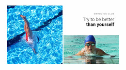 Sport Swimming Club Product For Users