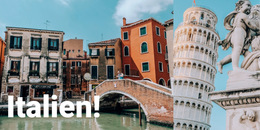 Italien Führer – Web-Vorlage