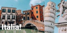 Guia Da Italia Modelo Limpo E Mínimo