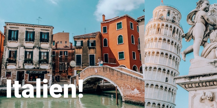 Italien guide HTML-mall