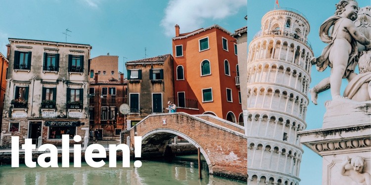 Italien guide WordPress -tema