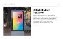 Bezplatné Rozvržení CSS Pro Jakýkoli Druh Reklamy