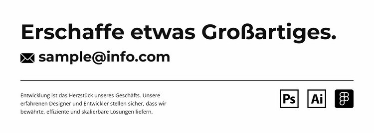 Wir fertigen unauslöschliche digitale Bilder Website design