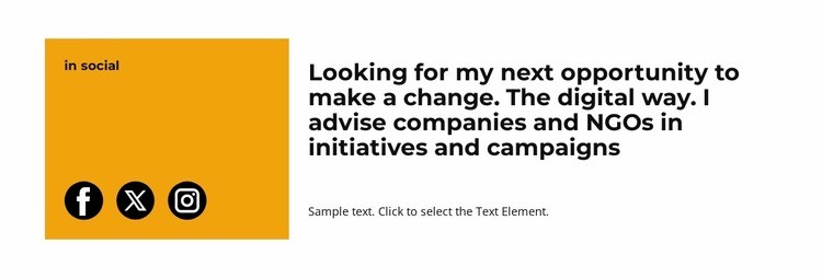 A graphic symbol Elementor Template Alternative