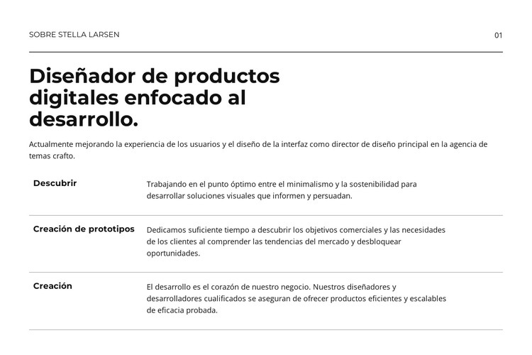 Producto digital Plantilla CSS