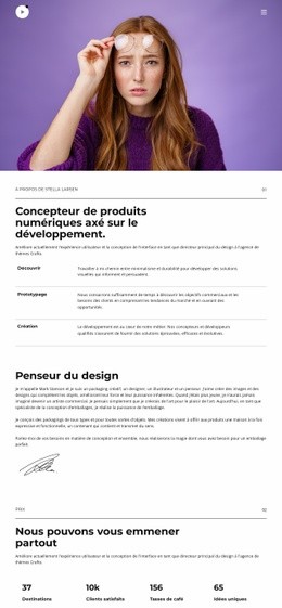 Lauréat D'Un Prix Freelance - Belle Conception De Site Web