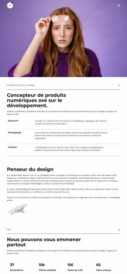 Lauréat D'Un Prix Freelance - HTML Generator