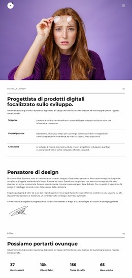 Progettista Di Siti Web Per Vincitore Di Premi Libero Professionista