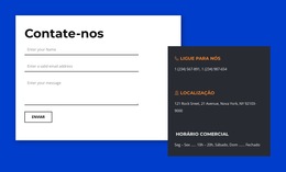 Para Qualquer Dúvida Ou Apenas Para Dizer Olá Totalmente Responsivo