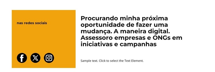 Um símbolo gráfico Modelo de site