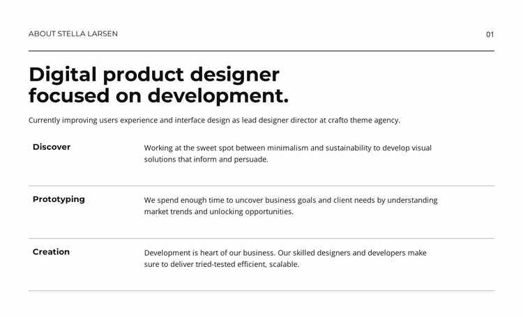 Digital product Website Design