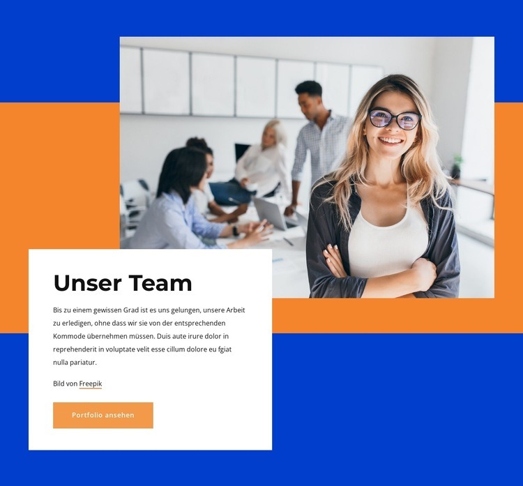 Die Idee, die uns als Unternehmensberater antreibt Landing Page