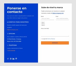 Conéctate Con Nosotros - Plantilla Joomla Creativa Multipropósito