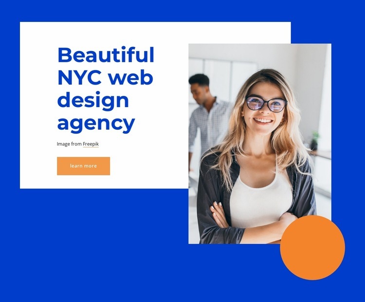 Creating modern websites and memorable brands Homepage Design