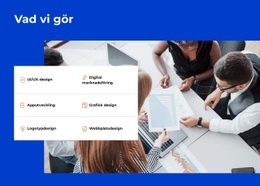 Vi Skapar Ögongodis Och Användarvänliga Webbplatser - Responsiv HTML5-Mall