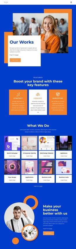 Web Design For Your Small Business Templates Html5 Responsive Free