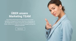 Über Das Marketing-Team CSS-Vorlage